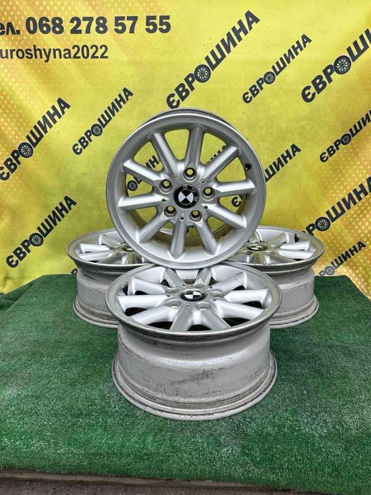 Диски BMW 5:120 7Jx15 ET(IS)47 Литі Комплект Б/у Оригінал