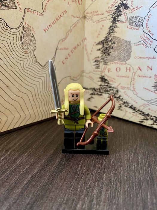Set Completo Sociedade do Anel + Gollum com o Um Anel (Blocos de Montar Compatíveis com Lego)