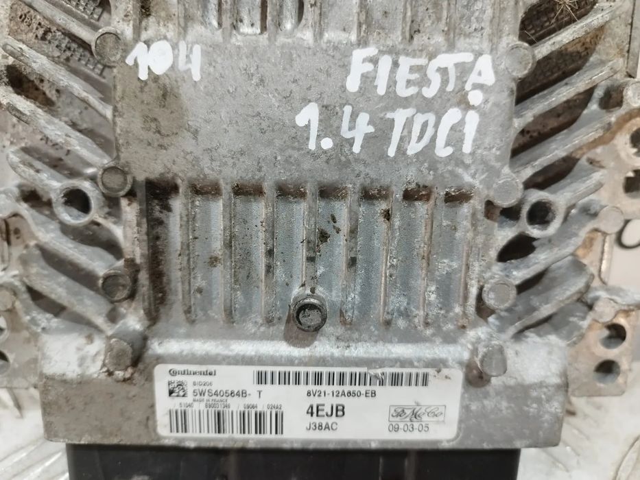 Centralina ECU motor Continental Ford Fiesta 1.4 TDCI