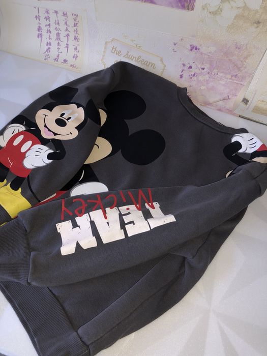 Світшот кофта реглан Міккі Маус від LC Waikiki 8-9 р. 128-134см