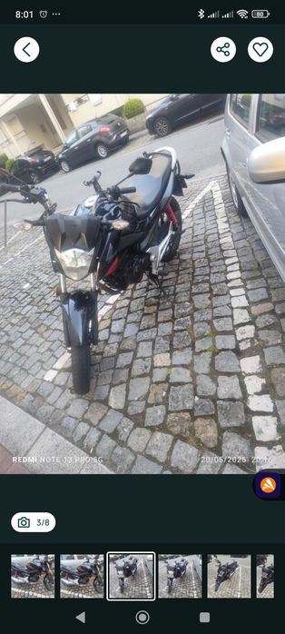 Mota Cb125 f ótimo estado