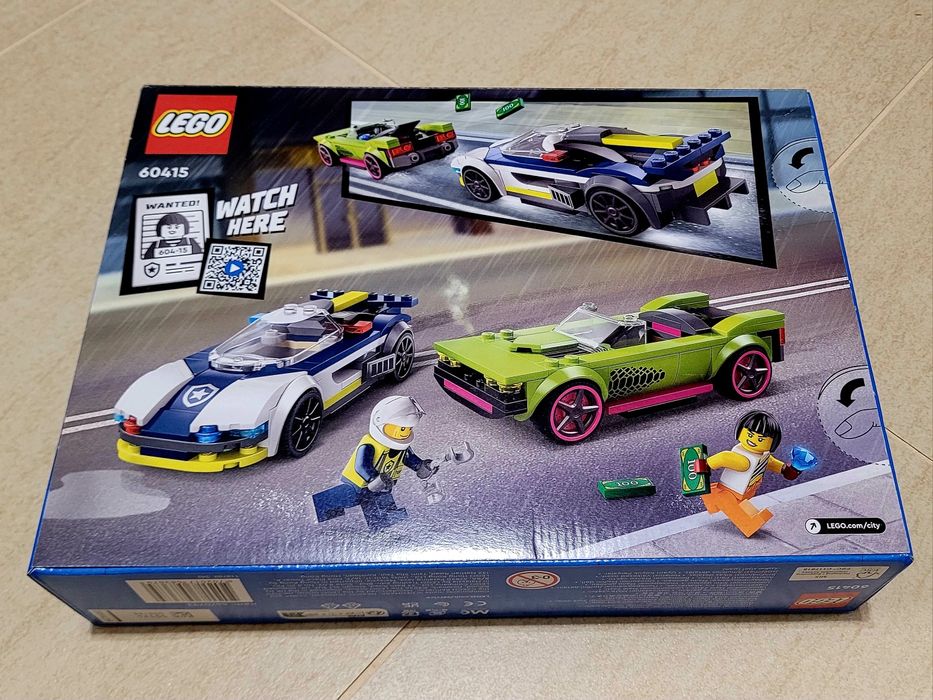 LEGO 60415 City Radiowóz i musclecar