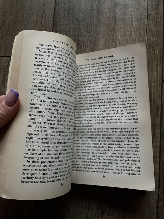 The Territorial Imperative Robert Ardrey