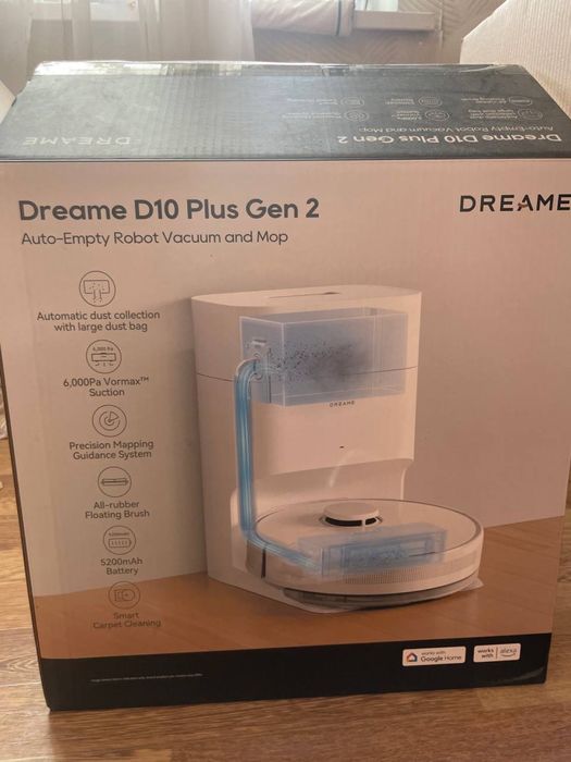 Миючий робот-  пилосос Dreame D10 Plus Gen 2