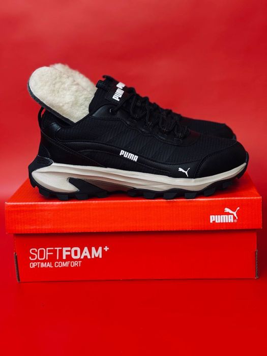 Кроссовки Puma зимние на меху до -21° Гортекс Ватерпроф красовки Пума