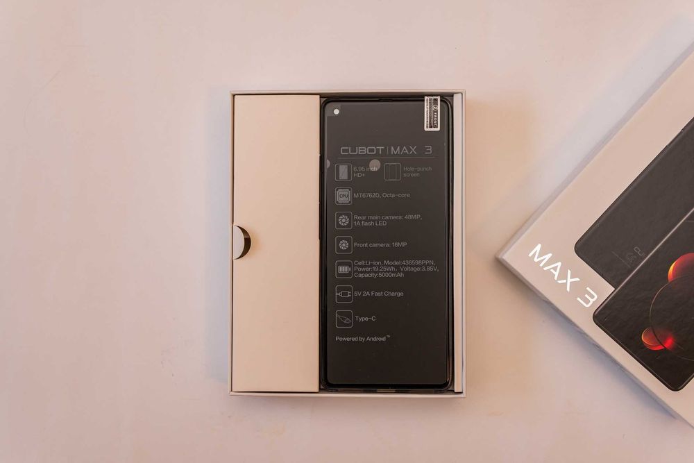 Cubot max 3 4/64 GB Black