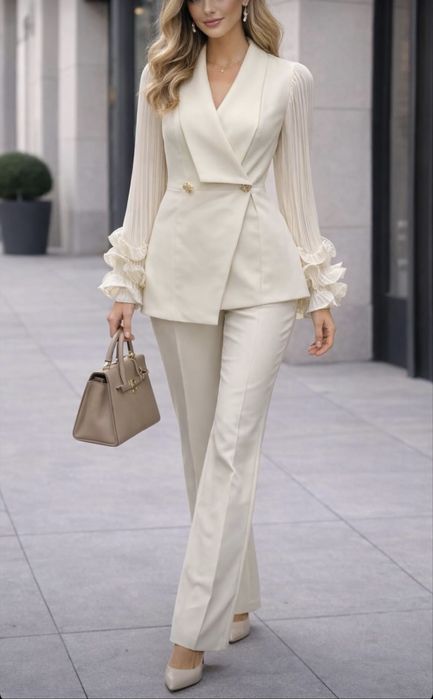Elegancki  garnitur