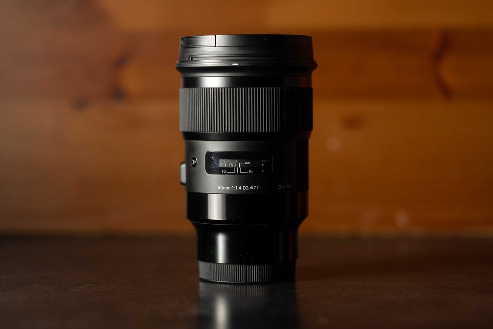 Sigma Art 50 1.4, mocowanie Sony
