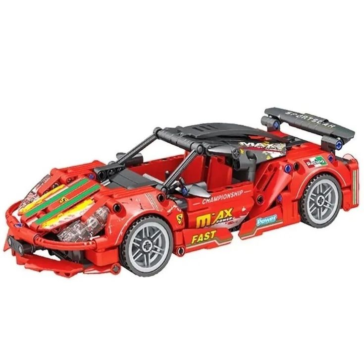 JIQILE Technic Ferrari (48001) – 433 elementów | Kompatybilne z LEGO