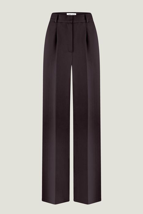 Брюки штани палаццо шоколадні The Lace Modena XL