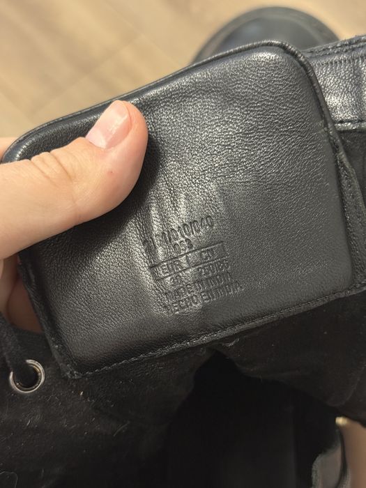 Черевики, ботінки Zara, натуральна шкіра