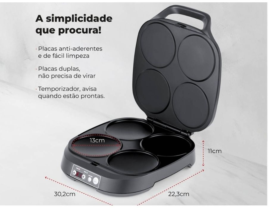 Máquina de fazer panquecas Flama