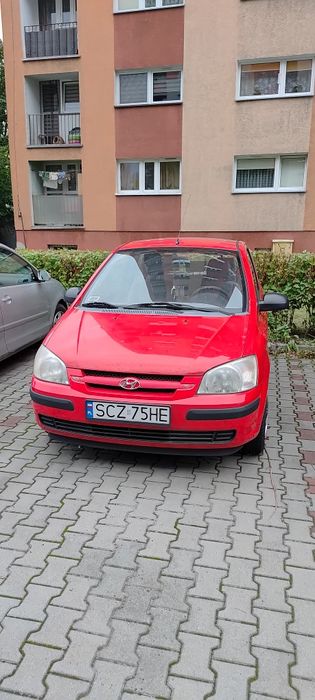Hyundai Getz 1.3 benzyna 82KM 12V z 2003 czerwony