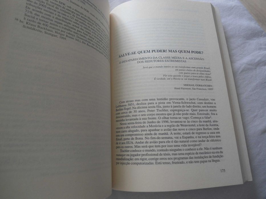 A Armadilha da Globalização por Hans Peter Martin e Harald Schumann