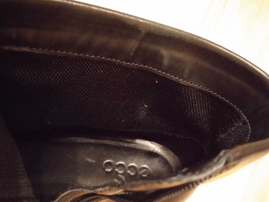 Botki, buty damskie, skóra, Ecco  41/40