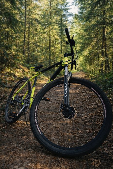 Велосипед гірський Cross 29", mtb, МТБ однопідвіс алюмінієвий