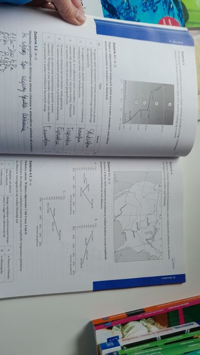 Geografia oblicza karty pracy dla klas 1