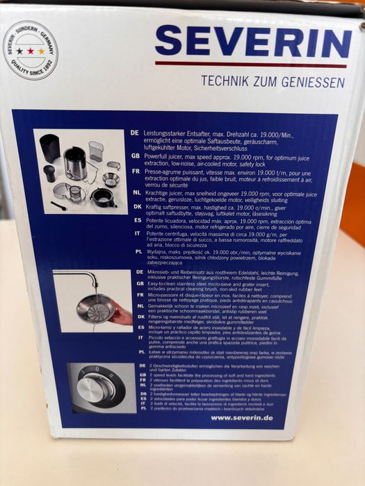 Sokowirówka Severin 400W