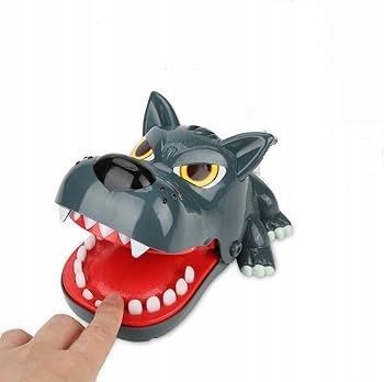 krokodyl - wilk u dentysty naciśnij ząb gra interaktywna