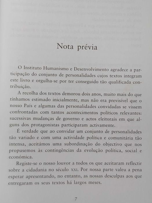 Cidadania - Uma Visão para Portugal