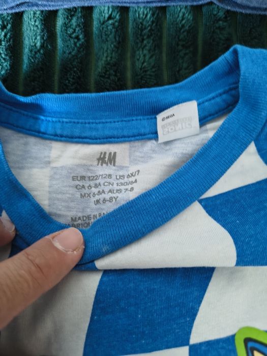 T shirt h&m 122/128 sonic