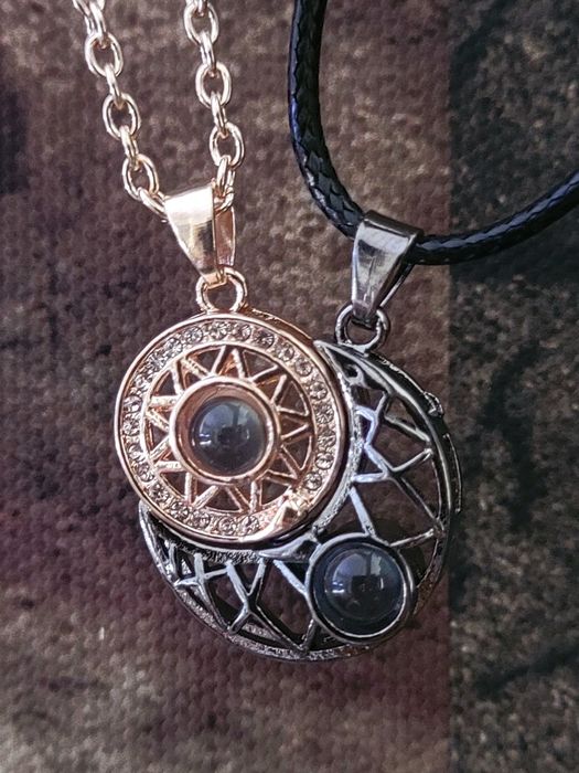 Naszyjnik dla par prezent chłopaka dziewczyny przyjaciółek Walentynki