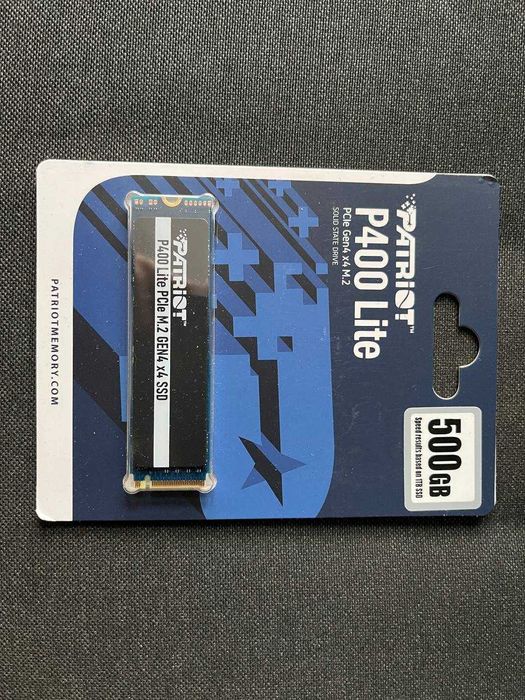 SSD накопичувач PATRIOT M.2 500GB PCIe 4.0 P400 LITE