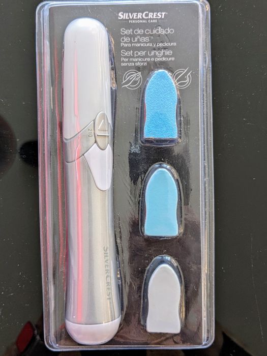 Kit Cuidado de Unhas SilverCrest - Novo!