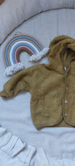 Kurtka Engel merino wełna Wool 74/80