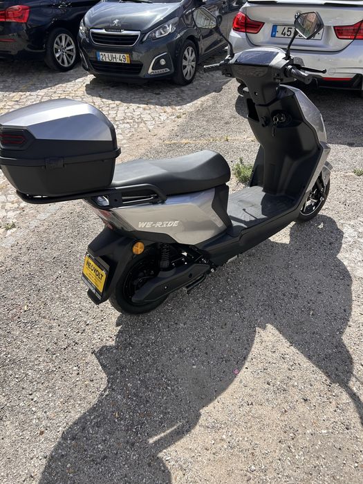 Vendo scooter eletrica neovolt we-ride cinza