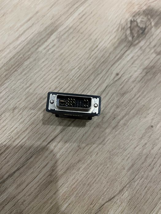 Adaptador Vídeo DVI para VGA (DVI-I Macho -> VGA Fêmea)