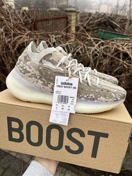 Adidas Yeezy Boost 380 Pyrite buty sneakersy 44