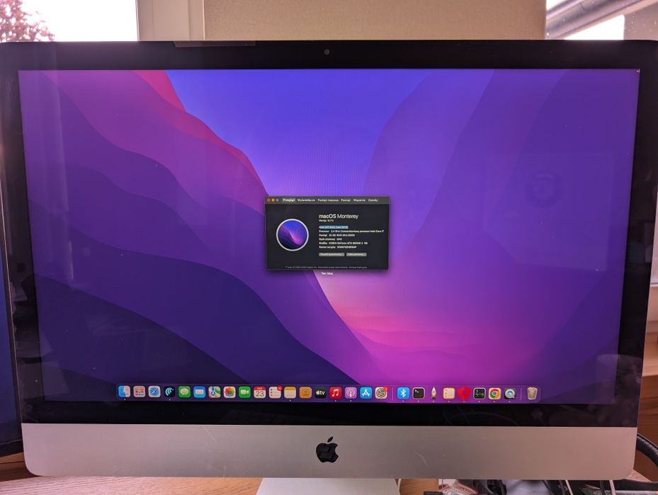 iMac 27 cali late 2012