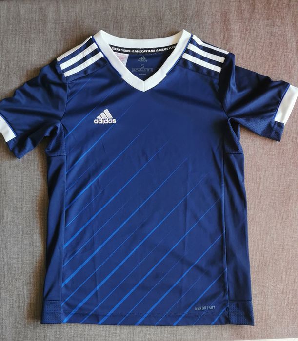 Camisola Adidas azul criança 9/10 anos