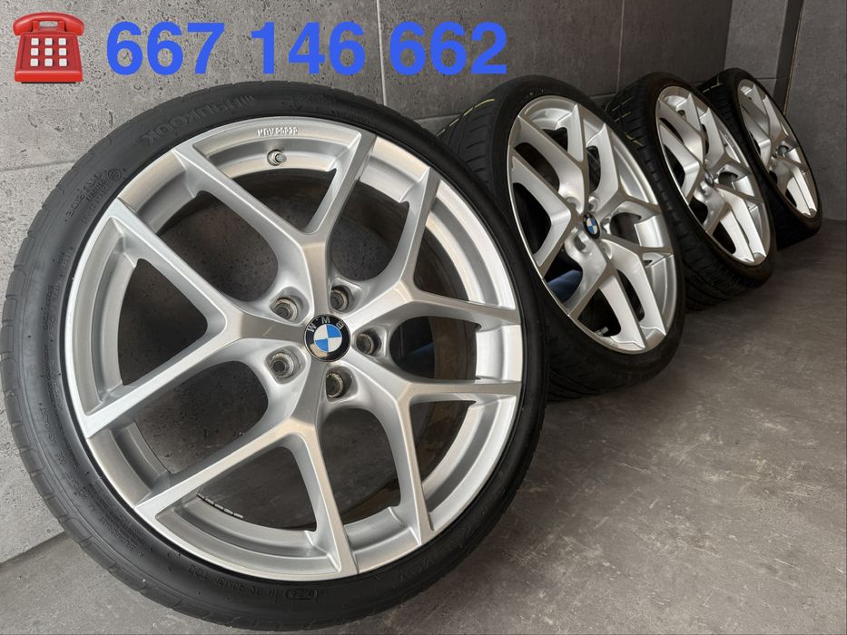19 cali BMW g20 g21 g22 g23 Audi A4 felgi koła komplet 5x112 ET37 8J  z czujnikami