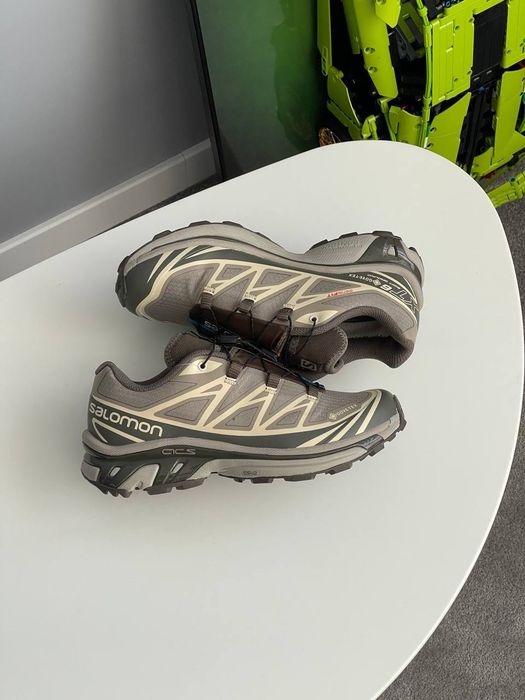 Gore-Tex! Кросівки Salomon Xt-6 Gore Tex Brown,Соломон Гор-Текс, коричневі,xt-6 lab