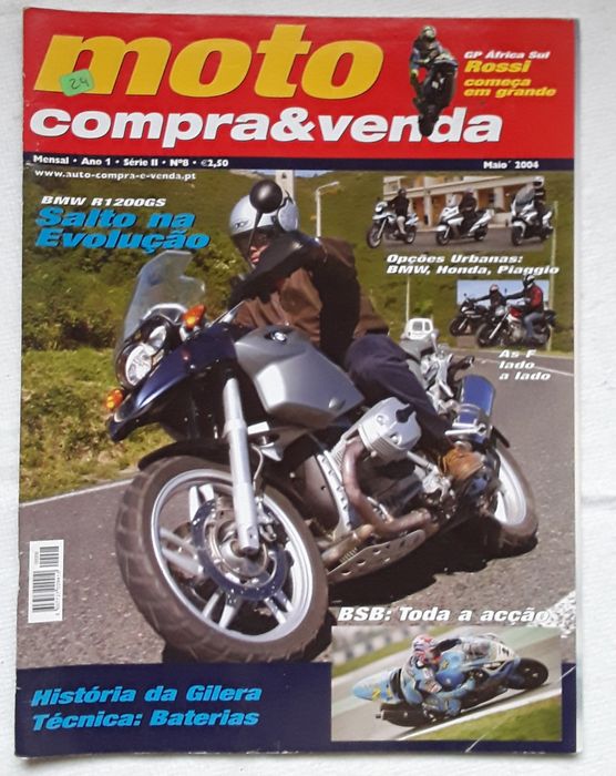 Várias Revistas antigas Moto Compra e Venda