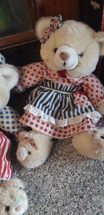 Conjunto de 2 Peluches Vintage