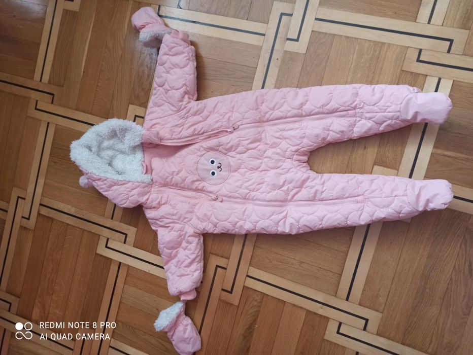 Kombinezon zimowy dla dziewczynki