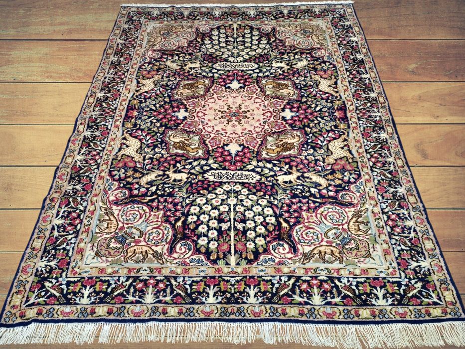 Perski dywan Kerman z Iranu - Sygnowany - Rękodzieło - 180 x 280 cm