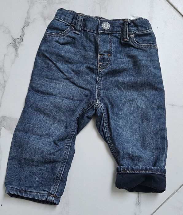 Spodnie jeansowe ocieplane H&M