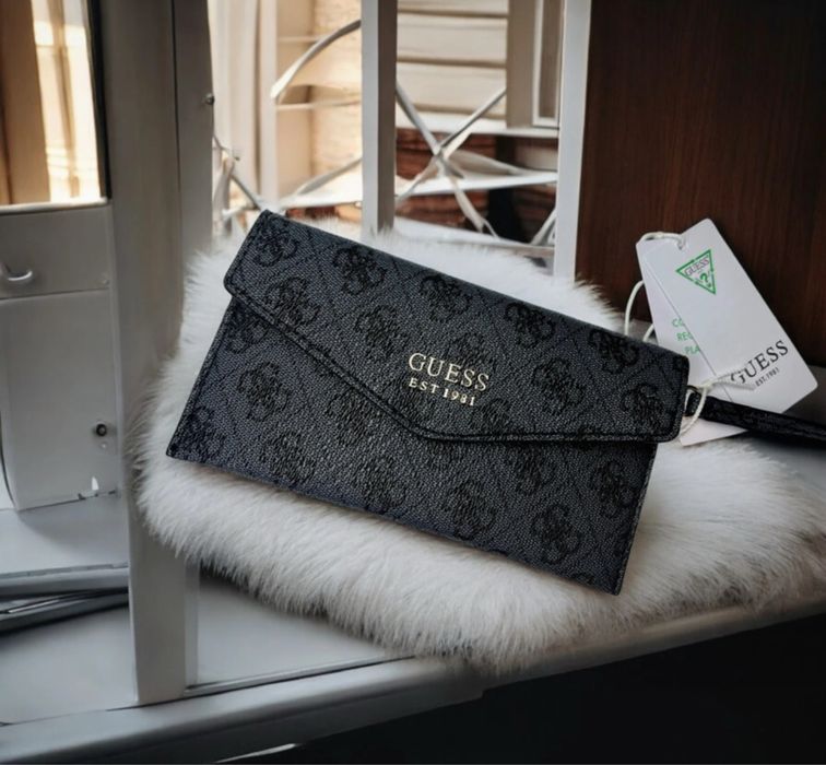 Guess portfelik portfel Nowy Orygianlny Monogram Logo Logowany Orygina