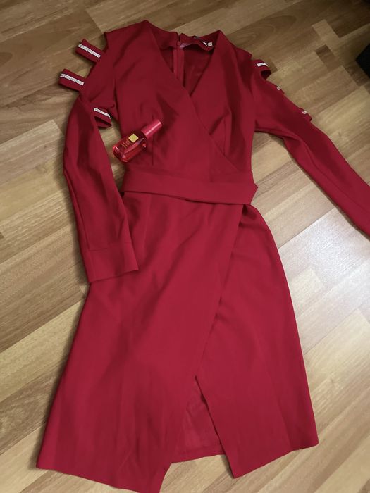 Вечірня сукня на запах, ххідеально на корпоратив, розмір с