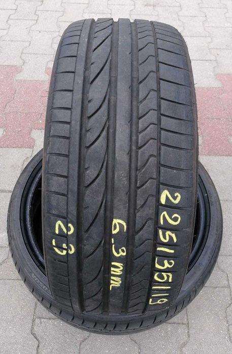 Opony 2x 225/35/19 (84Y) BRIDGESTONE POTENZA RE 050A letnie