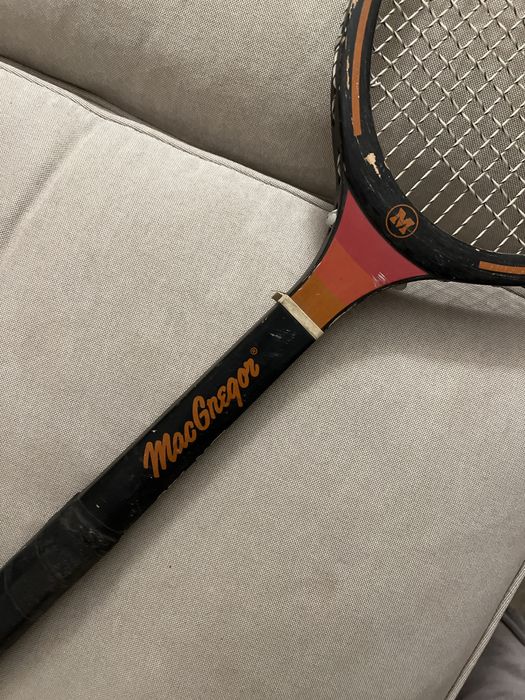 Raquette De Tennis Vintage MacGregor Speedwood – Bois, Taille De Grip 4 1/4" (Occasion)