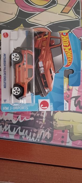 Mitsubishi pajero evolution hotwheels