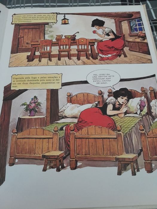 Livro Branca de Neve e os Sete Anões