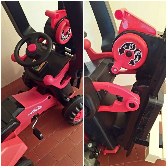 Empilhadora a pedais "Linde"