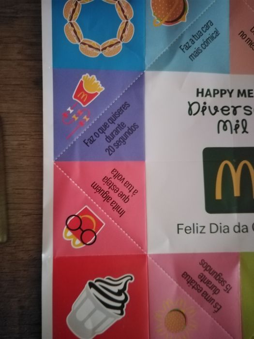 Vendo happy meal diversão mil. Feliz dia da criança um jogo
