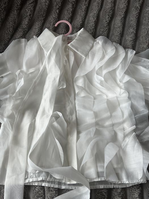 Святкова бузка легка має поясок заміри на фото